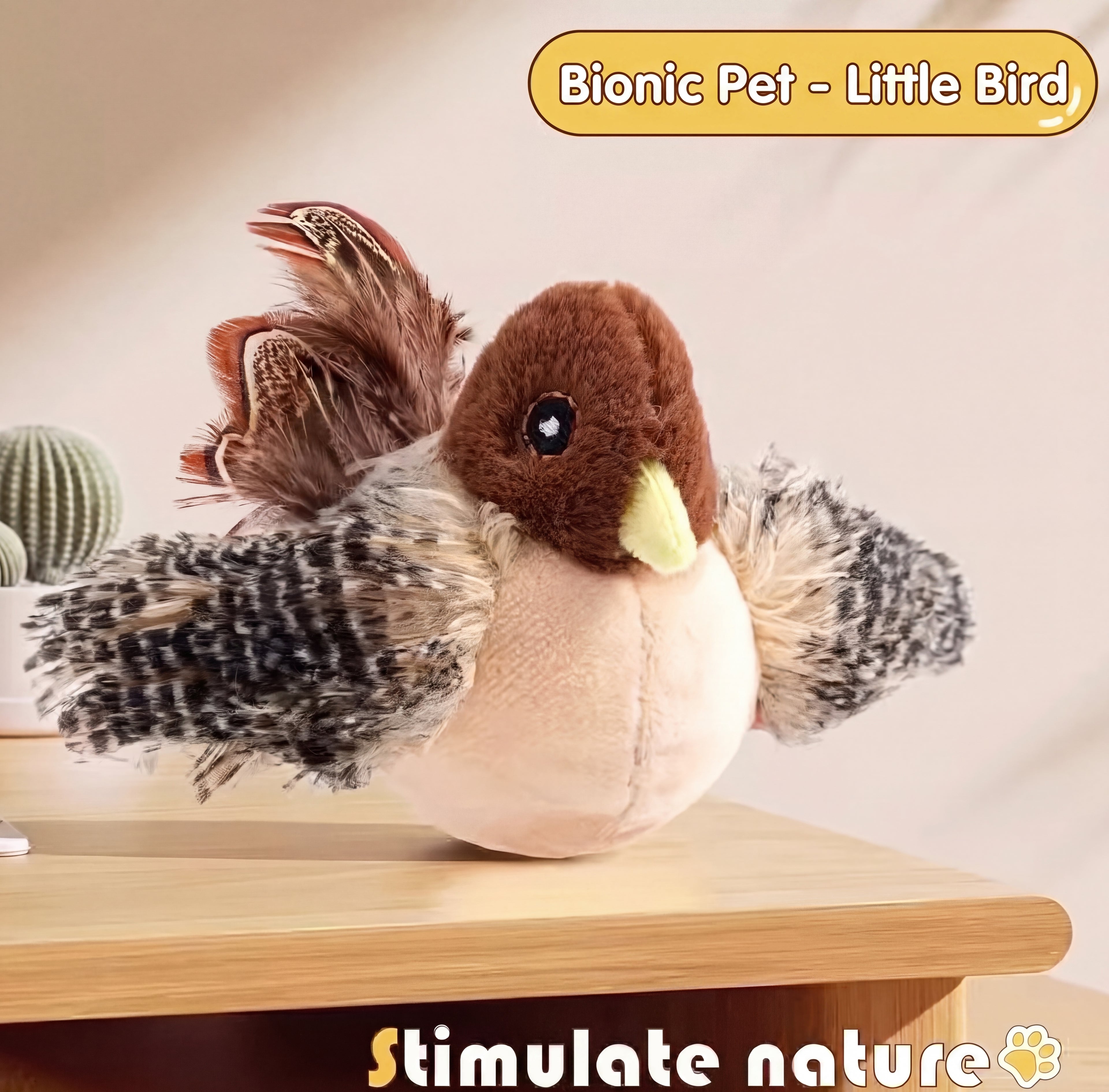 Simulated Bird Pet Toy