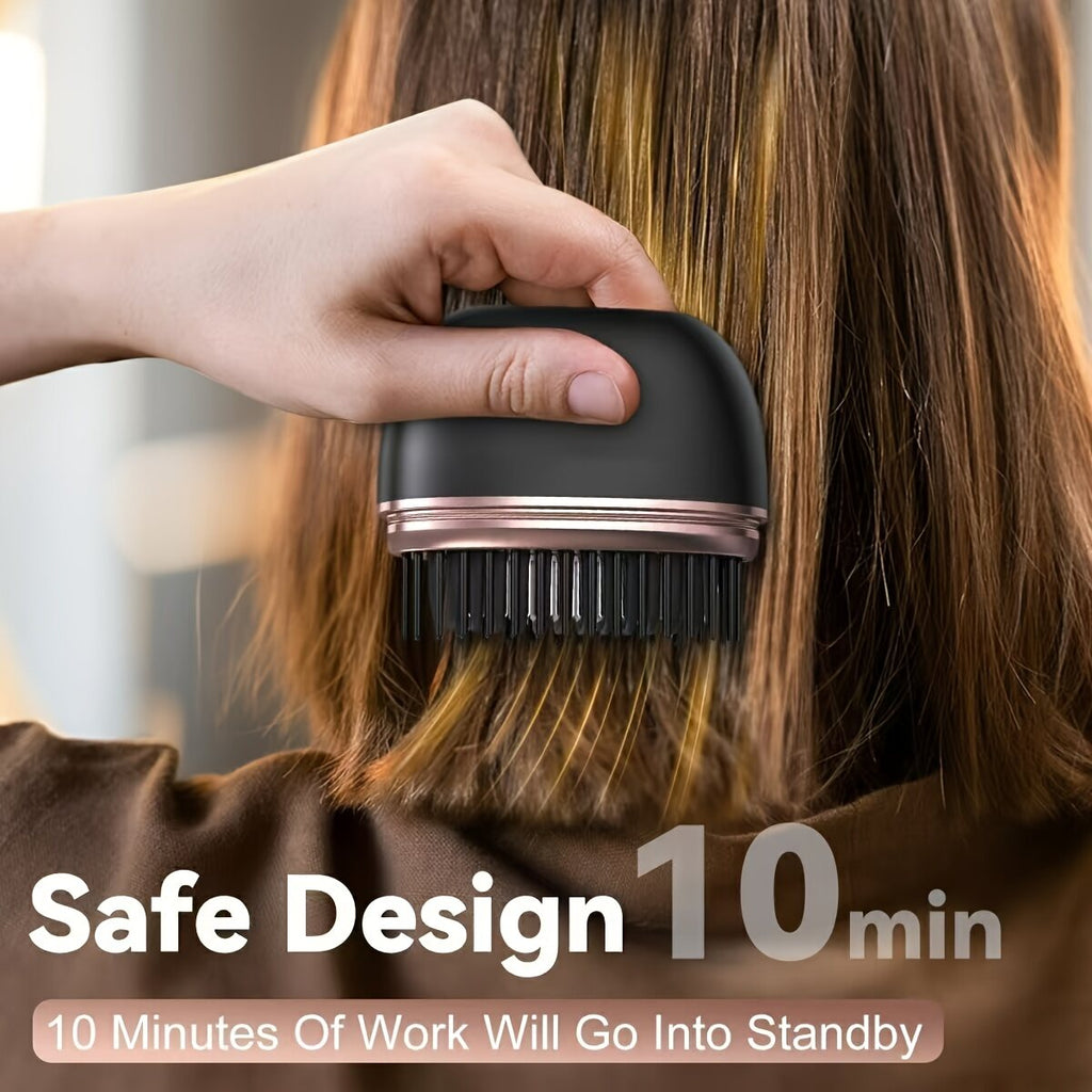 Mini Wireless Hair Straightening Comb