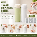 4-in-1 Leakproof Travel Dispenser Bottles