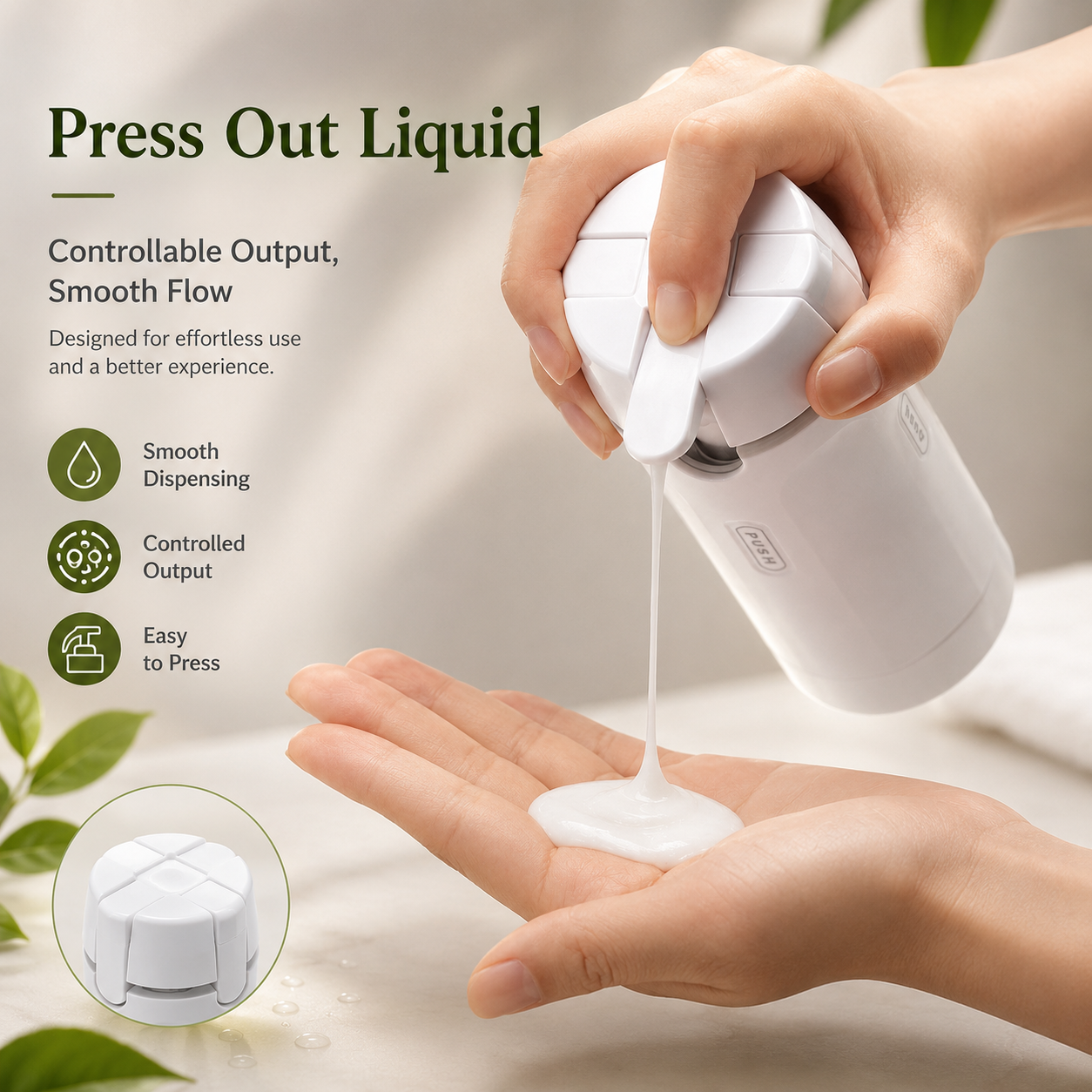 4-in-1 Leakproof Travel Dispenser Bottles