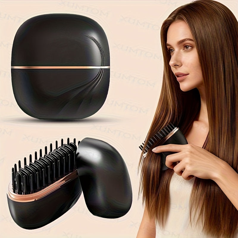 Mini Wireless Hair Straightening Comb