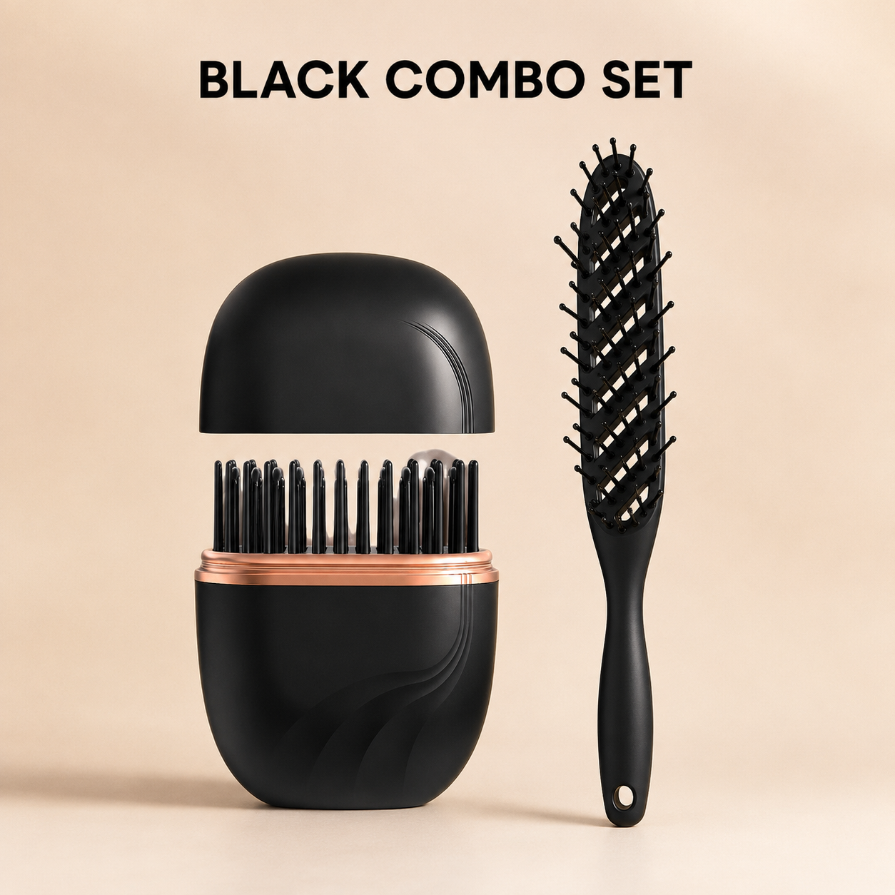 Mini Wireless Hair Straightening Comb