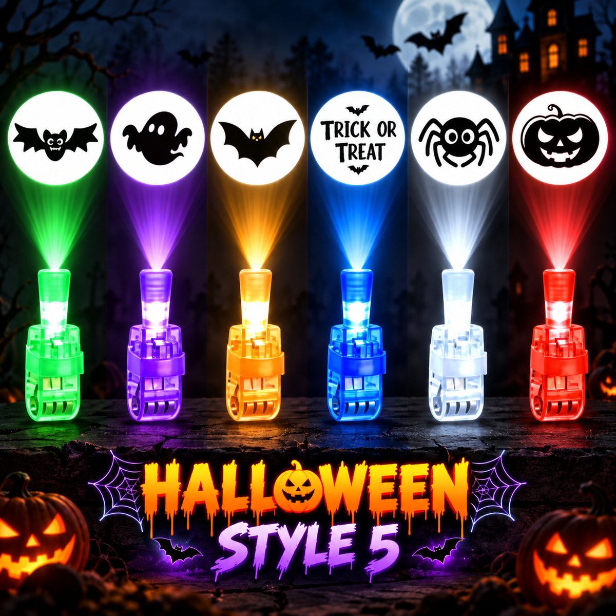 LED Halloween Projection Light