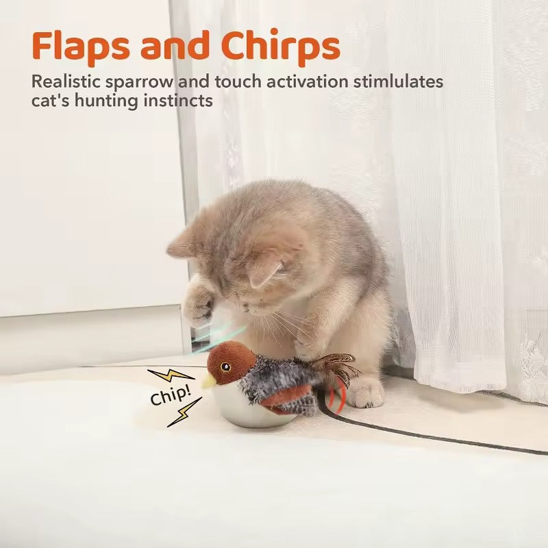 Simulated Bird Pet Toy