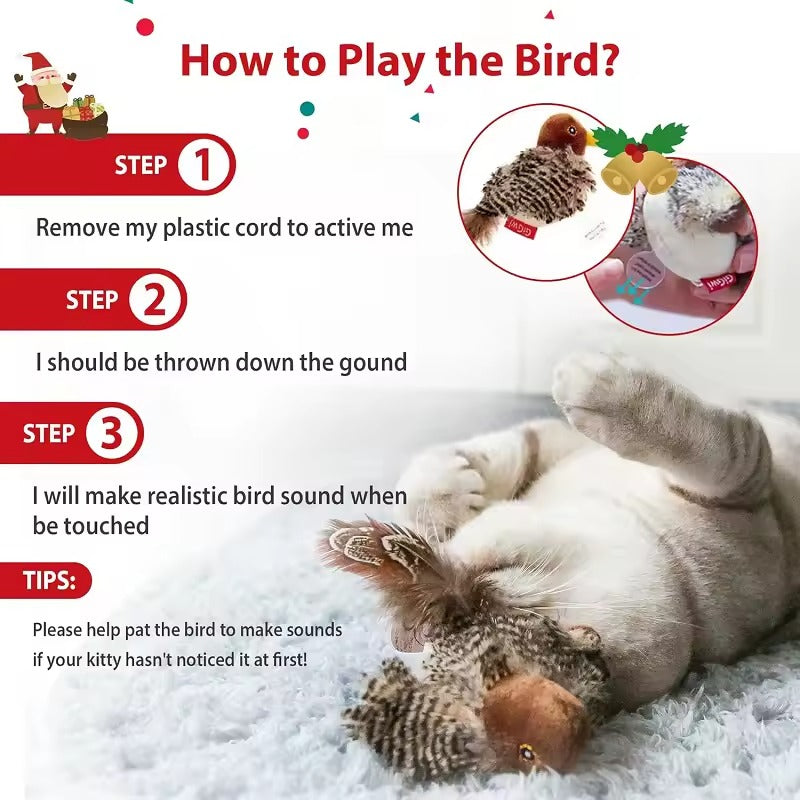 Simulated Bird Pet Toy