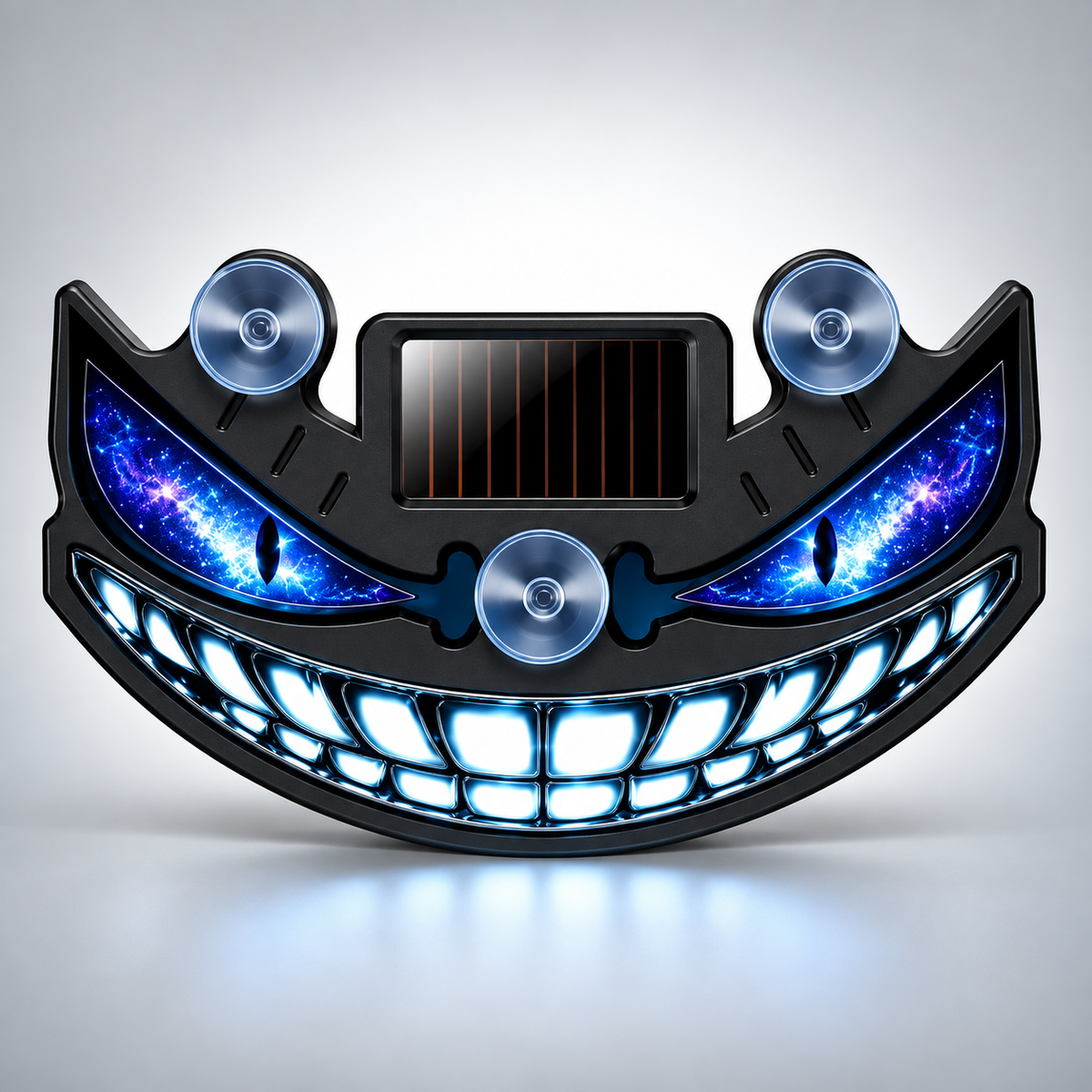 Solar-Powered Devil's Eye Car Light