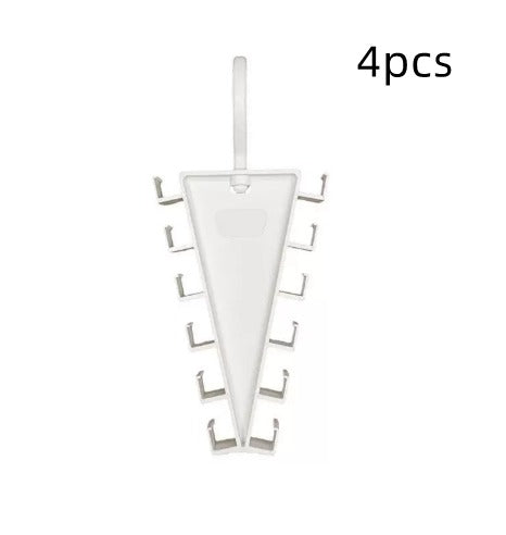 V-shaped Double-sided Clothes Rack Storage Shelf