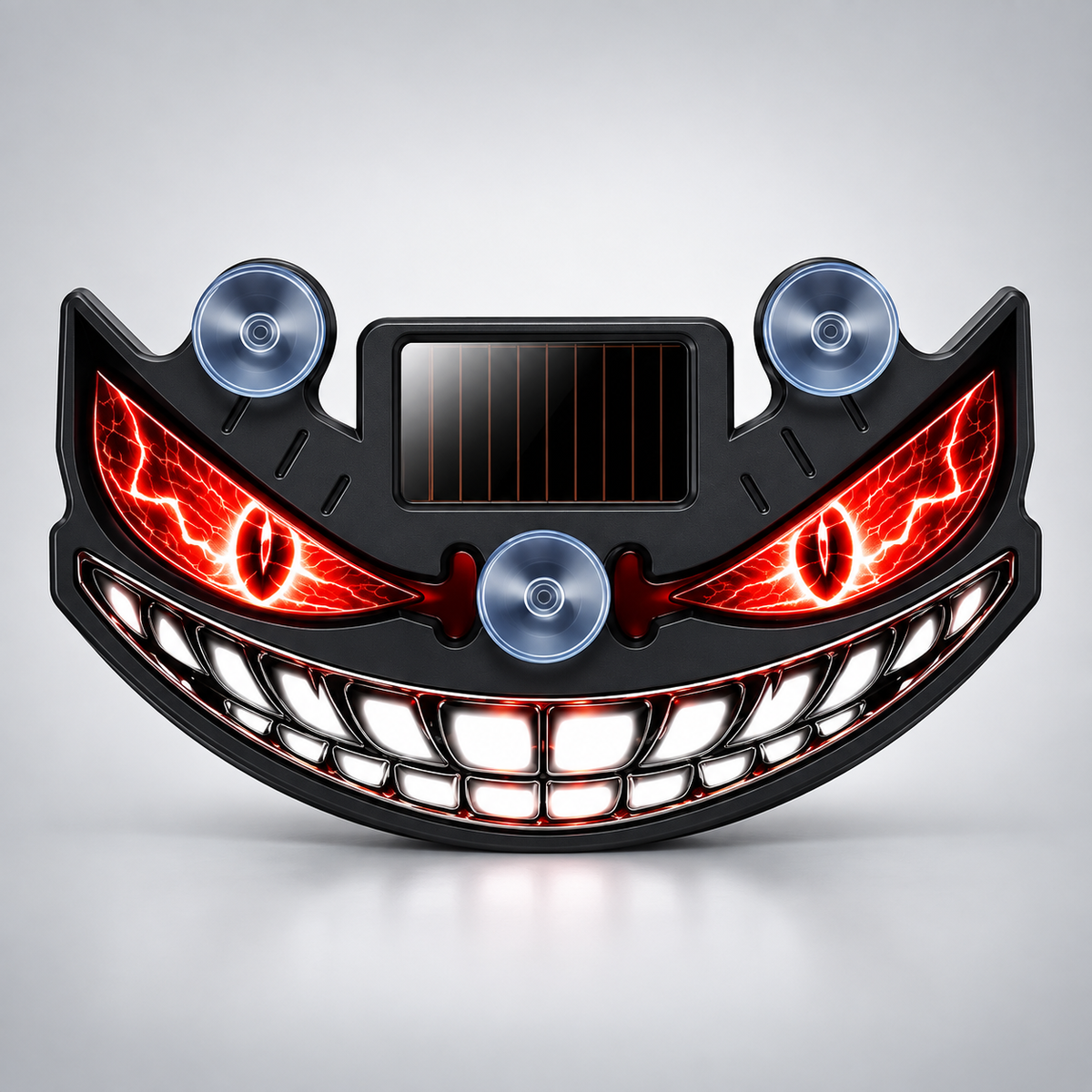 Solar-Powered Devil's Eye Car Light